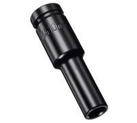 MACHSWON 2Pcs 1/2 Inch Drive - 10mm Deep Impact Socket with 6 Point Design, Heat-Treated Cr-V Steel 78mm Length, Metric Sizes