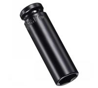 MACHSWON 2Pcs 1/2 Inch Drive - 17mm Deep Impact Socket with 6 Point Design, Heat-Treated Cr-V Steel 78mm Length, Metric Sizes