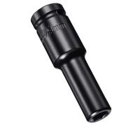 MACHSWON 2Pcs 1/2 Inch Drive - 9mm Deep Impact Socket with 6 Point Design, Heat-Treated Cr-V Steel 78mm Length, Metric Sizes