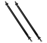MACHSWON 2pcs Front Rear Bumper Lip Splitter Strut Rod Adjustable Tie Support Bars Fit Most Vehicle Black 200mm 7.87 Splitter Support Rods