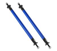 MACHSWON 2pcs Front Rear Bumper Lip Splitter Strut Rod Adjustable Tie Support Bars Fit Most Vehicle Blue 150mm 5.91 Splitter Support Rods