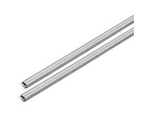 MACHSWON 2pcs Heater Wire Heating Element Coil 220V 3000W FeCrAL Resistance Kiln Furnace Electric Heating Wire 7.2mmx694mm