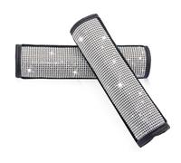 MACHSWON 2X Car Bling Seat Belt Shoulder Pads Cover Pad Crystal Seatbelt Covers Diamond Decor Accessories