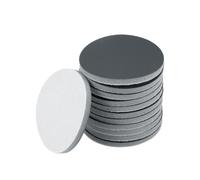 MACHSWON 3 Inch Sander Pad Sanding Sponge for Auto Wood Drywall Metal Brown Corundum 3000 Grit 20 Pcs