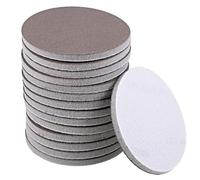 MACHSWON 3 Inch Sander Pad Sanding Sponge for Auto Wood Drywall Metal Brown Corundum 400 Grit 10 Pcs