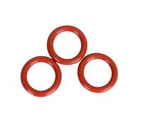 MACHSWON 30 PCS Silicone O-Ring 57mm OD 50mm ID 3.5mm Width,Red Seal O Rings Gasket For Electronic Products,Medical Equipment,Drinking Water Equipment