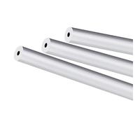 MACHSWON 3Pcs 6063 Aluminum Round Tube 10mm OD 3mm ID 250mm Length Seamless Straight Pipe Tubing for Home Industry DIY Crafts