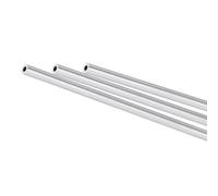 MACHSWON 3Pcs 6063 Aluminum Round Tube 4mm OD 2mm ID 300mm Length Seamless Straight Pipe Tubing for Home Industry DIY Crafts