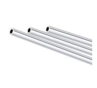 MACHSWON 3Pcs 6063 Aluminum Round Tube 8mm OD 5mm ID 300mm Length Seamless Straight Pipe Tubing for Home Industry DIY Crafts