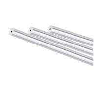 MACHSWON 3Pcs 6063 Aluminum Round Tube 9mm OD 2mm ID 300mm Length Seamless Straight Pipe Tubing for Home Industry DIY Crafts