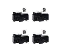 MACHSWON 4 PCS Micro Mini Limit Switch Silver Dot Contact LXW5-11G2 Momentary 220V/250V 5A SPDT NO/NC Bakelite Travel Switch