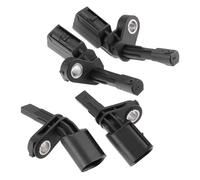 MACHSWON 4pcs Black ABS Wheel Speed Sensor Front Rear Left Right 1K0927807 1K0927808 7H0927803 7H0927804 Fit for VW Beetle 12-19