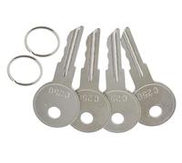 MACHSWON 4PCS Compatible with Crown Forklift Ignition Keys C250 Replaces 089216-001 170151-001