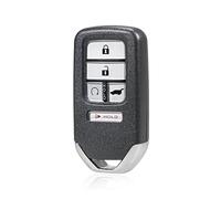 MACHSWON 5 Button Car Keyless Entry Remote Control Replacement Key Fob Proximity Smart Fob for Honda Civic CR-V Pilot 2016-2018 433MHz KR5V2X Black 47 Chip
