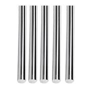 MACHSWON 5 Pcs 304 Stainless Steel Round Rod 4mmx300mm Solid Shaft Rods Lathe Bar Solid Round Rods for DIY Craft Model Car Plane Ship