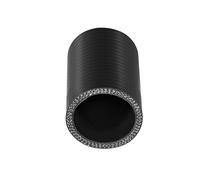 MACHSWON 51mm 2.01 ID Universal Car turbo 4-Ply Straight Silicone Coupler Pipe intercooler hose radiator hoses Replacement 76mm Black