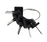 MACHSWON 5PCS Ignition Key 107151-001 107151001 089216-001 Compatible with Crown Forklift PE3000 PE4000 PE4500 GPW40 WP3000 WP3035-45 WAV50 WAV50-118 WAV60 Heavy Equipment Keys Master Set