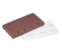 MACHSWON 600 Grit Sanding Sheet Sander Sandpaper Hook and Loop Pads 8 Hole 10pcs for 1/3 sander