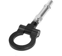 MACHSWON Black Aluminum Alloy Front Bumper Trailer Ring Eye Towing Tow Screw Hook for Skoda Octavia old 2014 ago