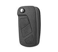 MACHSWON Car 3 Key Buttons Remote Control Car Fob Key Case Shell Replacement Black for Ford Ka 2008 2009 2010 2011 2012 2013 2014 2015 2016