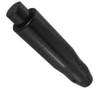 MACHSWON Car Automatic Shift Knob Metal Push Button Aluminum Alloy Shifter Lever Handle Long Stick Gear Head Fit Most Transmission Vehicle (Black)