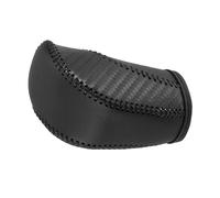 MACHSWON Car Gear Shift Knob Cover Carbon Fiber Grain Faux Leather for Volkswagen Jetta Tiguan 2011-2019 Passat Beetle 2012-2019 Atlas 2018-2019 CC 2013-2017