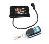 MACHSWON Car Heater LCD Switch Controller with 4 Button Remote Control For Car Diesels Air Heater 12V Black