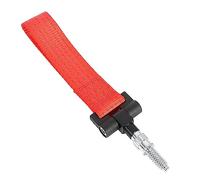 MACHSWON Car Tow Ring Decorations Front Bumper Trailer Belt Strap Red Towing Hook for BMW Red