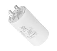 MACHSWON CBB60 14uf Run Capacitor,2Pcs AC 450V 4 Pins 50/60Hz Double Insert Cylinder Bottom Motor Start Capacitor for Air Conditioning,Water Pump,Fan 70x35mm