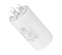 MACHSWON CBB60 16uf Run Capacitor,2Pcs AC 450V 4 Pins 50/60Hz Double Insert Cylinder Bottom Motor Start Capacitor for Air Conditioning,Water Pump,Fan 70x40mm