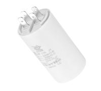 MACHSWON CBB60 20uf Run Capacitor,2Pcs AC 450V 4 Pins 50/60Hz Double Insert Cylinder Bottom Motor Start Capacitor for Air Conditioning,Water Pump,Fan 70x40mm