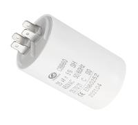 MACHSWON CBB60 25uF Run Capacitor,2Pcs AC 450V 4 Pins 50/60Hz Cylinder Bottom 70x38mm Motor Start Capacitor for Washing Machine,Water Pump