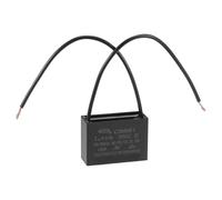 MACHSWON Ceiling Fan Capacitor with 2 Wires Metalized Polypropylene Film Capacitors CBB61 2uF 250V AC 50/60Hz Cylinder 37x26x15mm 25/70/21,1 PCS