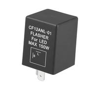 MACHSWON CF12 2 Pin LED Flasher Relay Fix for Turn Signal Hyper Flash Blink Error Universal for Car Motorcycle 12VDC 20A Dustproof Plug and Play Electronic Module