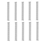 MACHSWON Compressed Spring for Furniture Screen Doors Lawn Mowers Repair Projects Stainless Steel Compression Spring 8mm OD 1mm Wire Size 45mm Free Length 10pcs