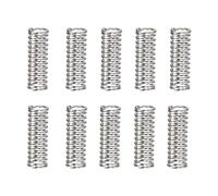 MACHSWON Compressed Spring for Furniture Screen Doors Lawn Mowers Repair Projects Stainless Steel Compression Spring 7mm OD 0.7mm Wire Size 30mm Free Length 10pcs