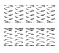 MACHSWON Compressed Spring for Furniture Screen Doors Lawn Mowers Repair Projects Stainless Steel Compression Spring 10mm OD 0.6mm Wire Size 10mm Free Length 10pcs