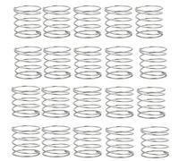 MACHSWON Compressed Spring for Furniture Screen Doors Lawn Mowers Repair Projects Stainless Steel Compression Spring 7mm OD 0.5mm Wire Size 15mm Free Length 20pcs