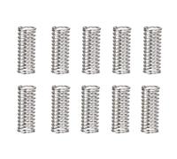 MACHSWON Compressed Spring for Home, Machinery, Industrial, Screen Doors, Lawn Mowers, Stainless Steel Compressed Spring 11mm OD 0.9mm Wire Size 30mm Free Length, 10pcs