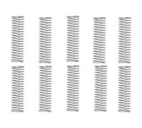 MACHSWON Compressed Spring for Home, Machinery, Industrial, Screen Doors, Lawn Mowers, Stainless Steel Compressed Spring 18mm OD 1mm Wire Size 40mm Free Length, 10pcs