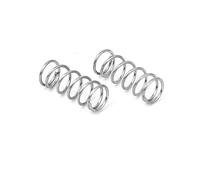 MACHSWON Compression Spring for Electronics Home Appliances Furniture Machinery Stainless Steel Compressed Spring 0.4mm Wire Dia, 4mm OD, 10mm Free Length 10pcs