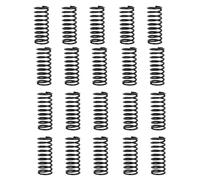 MACHSWON Compression Spring for Home, Machinery, Industrial, Screen Doors, Lawn Mowers, Spring Steel Compressed Spring 10mm OD 1.2mm Wire Size 40mm Free Length, 20pcs