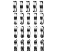 MACHSWON Compression Spring for Home, Machinery, Industrial, Screen Doors, Lawn Mowers, Spring Steel Compressed Spring 15mm OD 1.2mm Wire Size 50mm Free Length, 20pcs