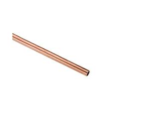 MACHSWON Copper Round Tube T2 Copper Tubes Pipe 15mm OD 1.5mm Wall Thickness 200mm Length Seamless Straight Pipe Tubing