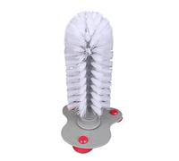 MACHSWON Cup Brushes Removable Suction Cup Single Brush Head Glass Cleaning Brush Kitchen Rotating Cup Brushes Wall Suction Cup Brush 12.5 * 12 * 19cm