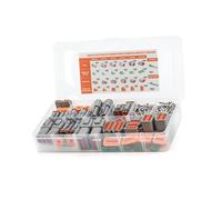 MACHSWON Deutsch DT Series Connector Kit 188PCS, 2 3 4 6 8 12 Pin Waterproof Automotive Electrical Connectors, Size 16 Stamped & Formed Contacts 14-18 AWG