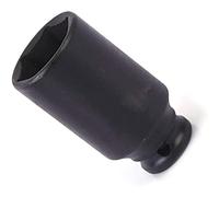 MACHSWON Driver Impact Socket 1/2 Inch Drive 34mm Hub Nut Hexagon Ratchet Wrench Socket 8cm Height for Air Pneumatic,Wrenches,Ratchets