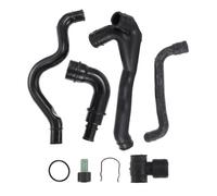 MACHSWON Engine Crankcase Breather Hose Pipe Valve Kit Compatible with Audi A3 A4 TT,VW Golf Jetta Passat Beetle Replace 06A103213F 06A103221AH Crankcase Vent Valve Assembly with Hoses and Connectors