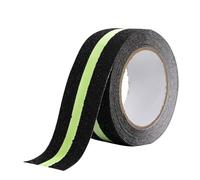 MACHSWON Frosted Anti Slip Tape Safety Warning Tapes Staircase Step Luminous Sticker Night Indicator Tape High Visibility Safety Marker Adhesive Bathroom Floor Fluorescent Anti Slip Sticker 5cmx10m