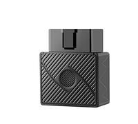 MACHSWON GPS Car Tracker, Cellular Connectivity, Real-Time Tracking with Google Maps, OBD-2 Plug-in, Compatible with Smartphone